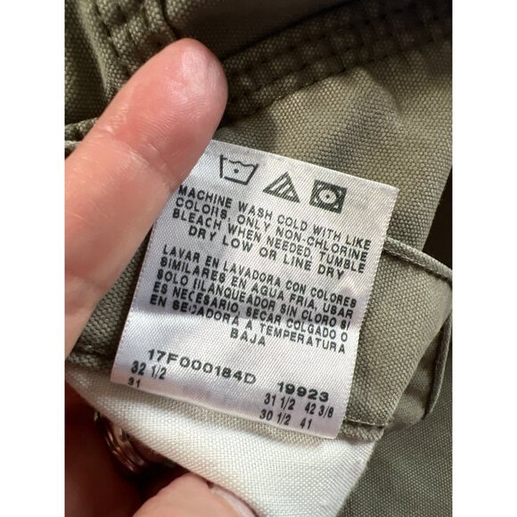 Lee Loose Fit Khaki Carpenter Pants 29x30 Tan Mens - Picture 5 of 7